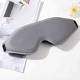 thumbnail image 1 of Daily Qaailabf Travel Soft Padded Sleep Mask Sponge Eye Cover Travel Aid Blindfold Shade, 1 of 3