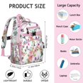 thumbnail image 3 of Autumn Leaves Floral Pattern Backpack for Student Lightweight Adjustable Straps Spacious School Backpack with Chest Strap for Daily Use, 3 of 5