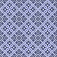 thumbnail image 1 of Ahgly Company Indoor Square Patterned Deep Periwinkle Purple Area Rugs, 7' Square, 1 of 6