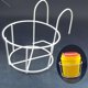 thumbnail image 4 of Soporte para cubo de basura colgante Baoblaze Acero Inoxidable 16x13x15cm, 4 of 8