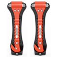 thumbnail image 1 of Window Breaker Seat Belt Cutter - Car Rescue Hammer with Sharp Seat Belt Cutter, Double Ended Escape Tools for Breaking Glass in Emergency (2 Pack), 1 of 5