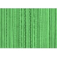 thumbnail image 1 of Ahgly Company Indoor Rectangle Abstract Emerald Green Modern Area Rugs, 7' x 10', 1 of 4