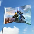thumbnail image 6 of Halo-themed Printed Flag Perfect gift for fans, friends, and family members, and suitable for indoor and outdoor activities, party decorations.35.4"x59" (90cm×150cm), 6 of 6