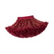 thumbnail image 5 of Falda tutú para niñas Ropa de baile para niños Vestido de princesa Falda de malla Faldas de baile Rojo L, 5 of 8