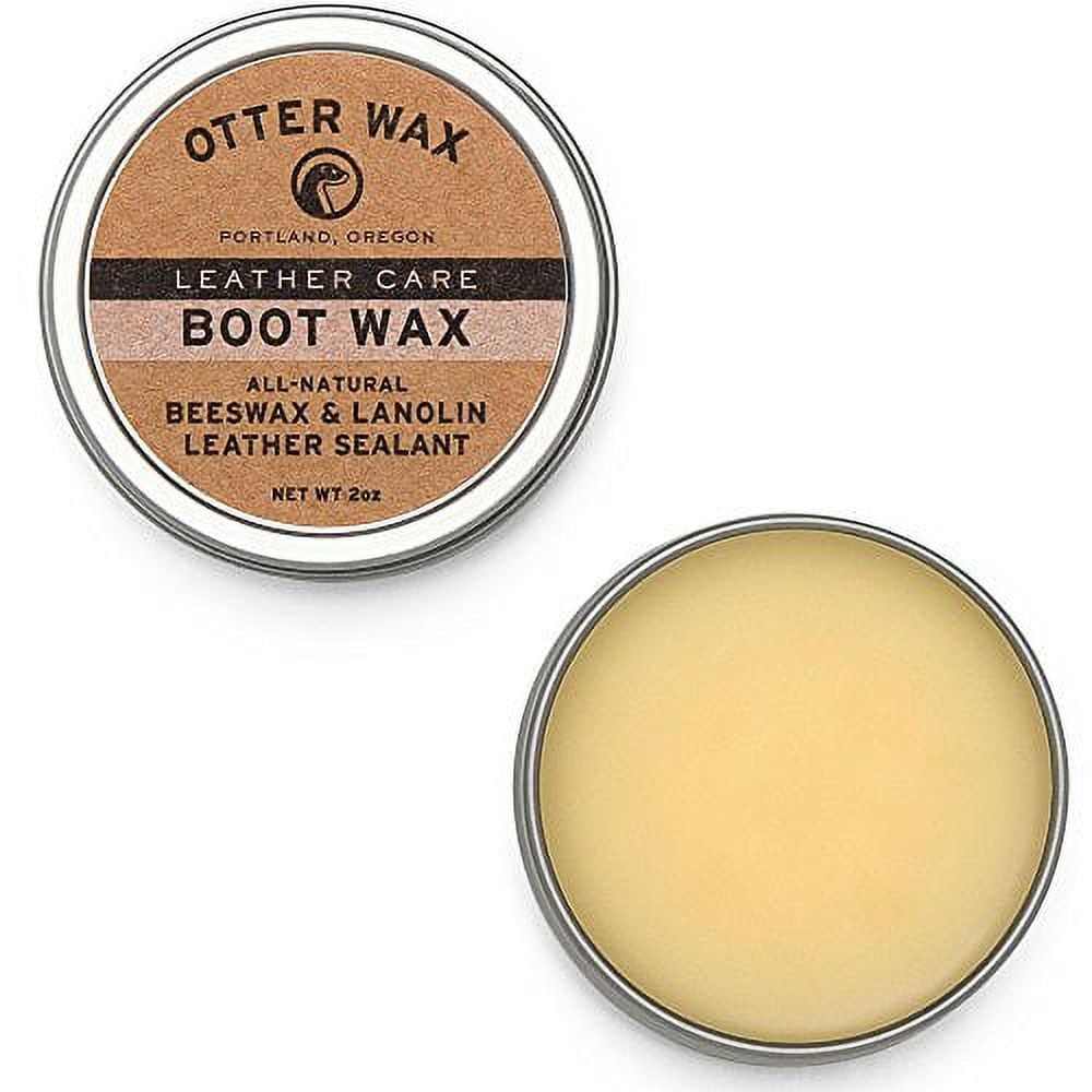 Boot Wax 2Oz All Natural Leather Waterproofer Made In Usa