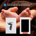 thumbnail image 4 of Baby Footprint Kit,baby Foot And Handprint Kit,baby Footprints Safe Ink Is Harmless To Baby Skin,newborns Shower Gift Baby Souvenir, 4 of 4