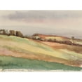 thumbnail image 3 of Karl Wiener 24x19 Black Modern Framed Museum Art Print Titled - Landscape (Kahlenberg) (1943), 3 of 5