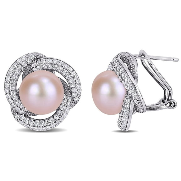 Everly Women's Cultured Pearl Sterling Silver Earrings