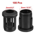 thumbnail image 4 of Unique Bargains 100Pcs Lamp Socket Diode Holder Clip Bezel Mount 5mm Holders Panel Display, 4 of 4