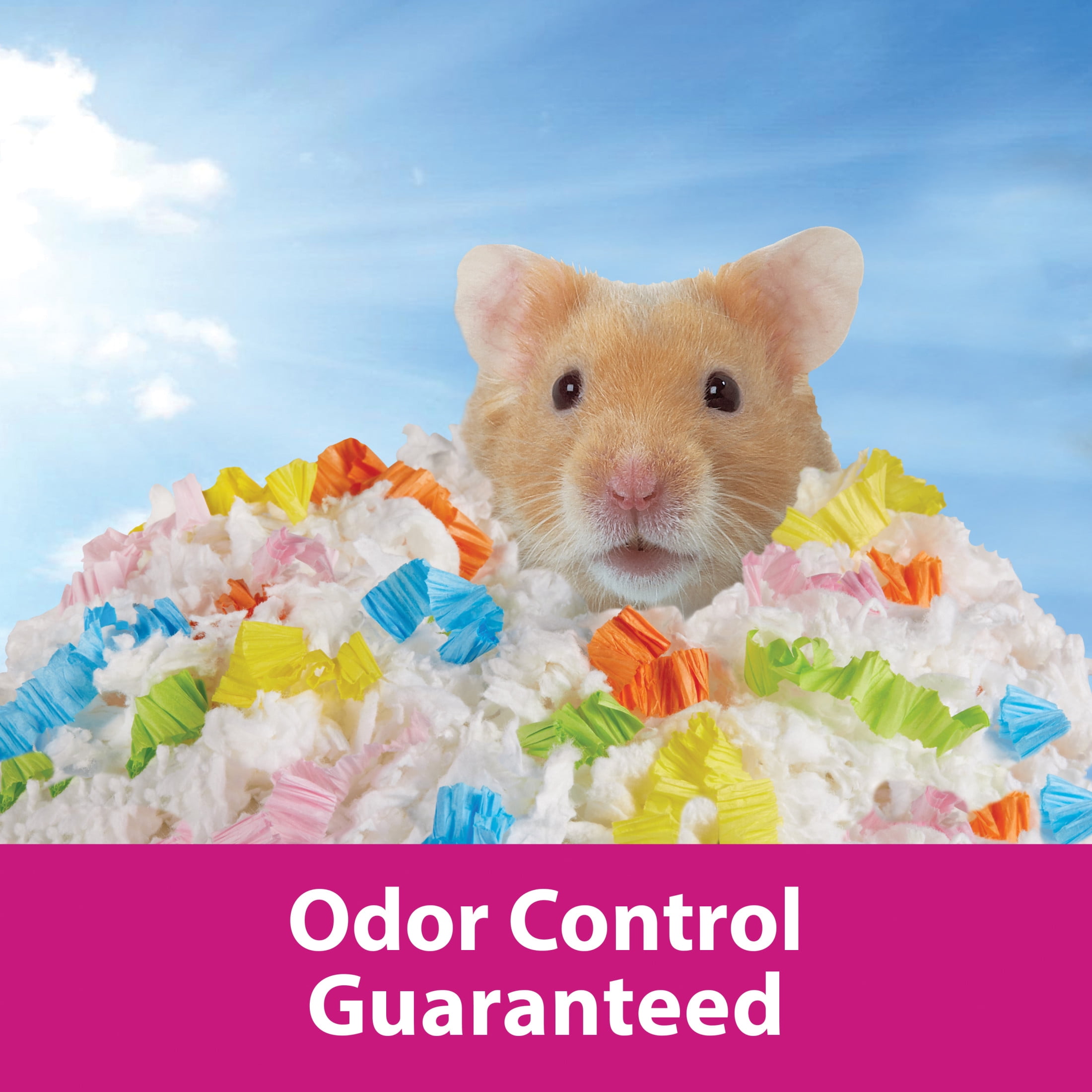 Kaytee Clean & Cozy Confetti Bedding For Pet Guinea Pigs, Rabbits, Hamsters & More, 49.2L