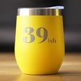 thumbnail image 2 of Bevvee Insulated Wine Tumbler 12 oz 39ish Wine Enthusiast Gifts Tumblers, 2 of 4