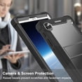 thumbnail image 7 of Case for Samsung Galaxy Tab A7 Lite 8.7 2021 SM-T220/T225, Kids Protection Heavy Duty Rugged Shockproof Anti-Slip Protective Tablet Cover with Kickstand, 7 of 7