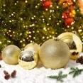 thumbnail image 3 of 15cm Big Christmas Ball Decorations 2023 Glitter Green Red Xmas Tree Ornaments Wedding Party New Year Home Office Ceiling Decor, 3 of 5