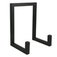 thumbnail image 1 of BEADCEST Vintage Black Metal Vinyl Record Stand Storage Rack Desktop Holder Organizer for Home Use, 1 of 8