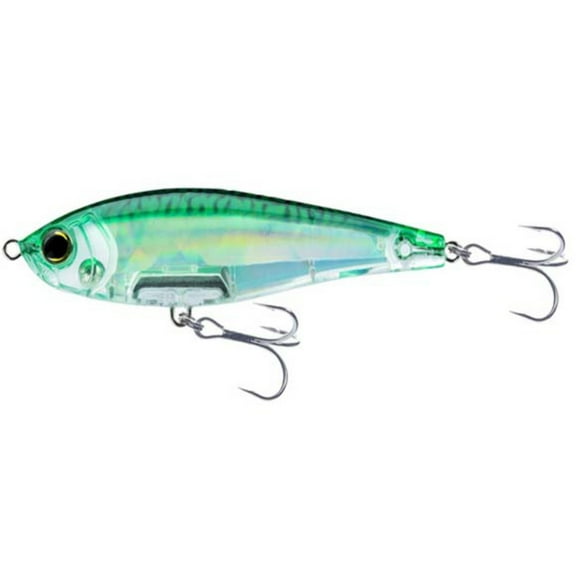 Yo-Zuri 3D Inshore Twitch Bait Slow Sinking Hard Bait Lure, 5-1/4" 1-3/4oz, Green Mackerel