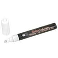thumbnail image 2 of Marvy Uchida Chisel Tip Chalk Marker, White, 1/Pack, 2 of 2