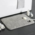 thumbnail image 4 of Bathroom Rug Microfiber Bath Mat ,Luxury Soft Shaggy Shower Rug,Non-Slip Absorbent Plush Floor Mats Runner Carpet for Bathtub Shower Bathroom Bedroom,Machine Washable, 4 of 5