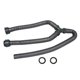 thumbnail image 1 of 3.3Ft Washing Machine PVC Y Shaped Drain Discharge Hose Washer Pipe Connector, 1 of 5