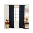 thumbnail image 3 of Blackout Curtain Rod Pocket Blackout Thermal Curtain Panels (Set of 2), 3 of 6
