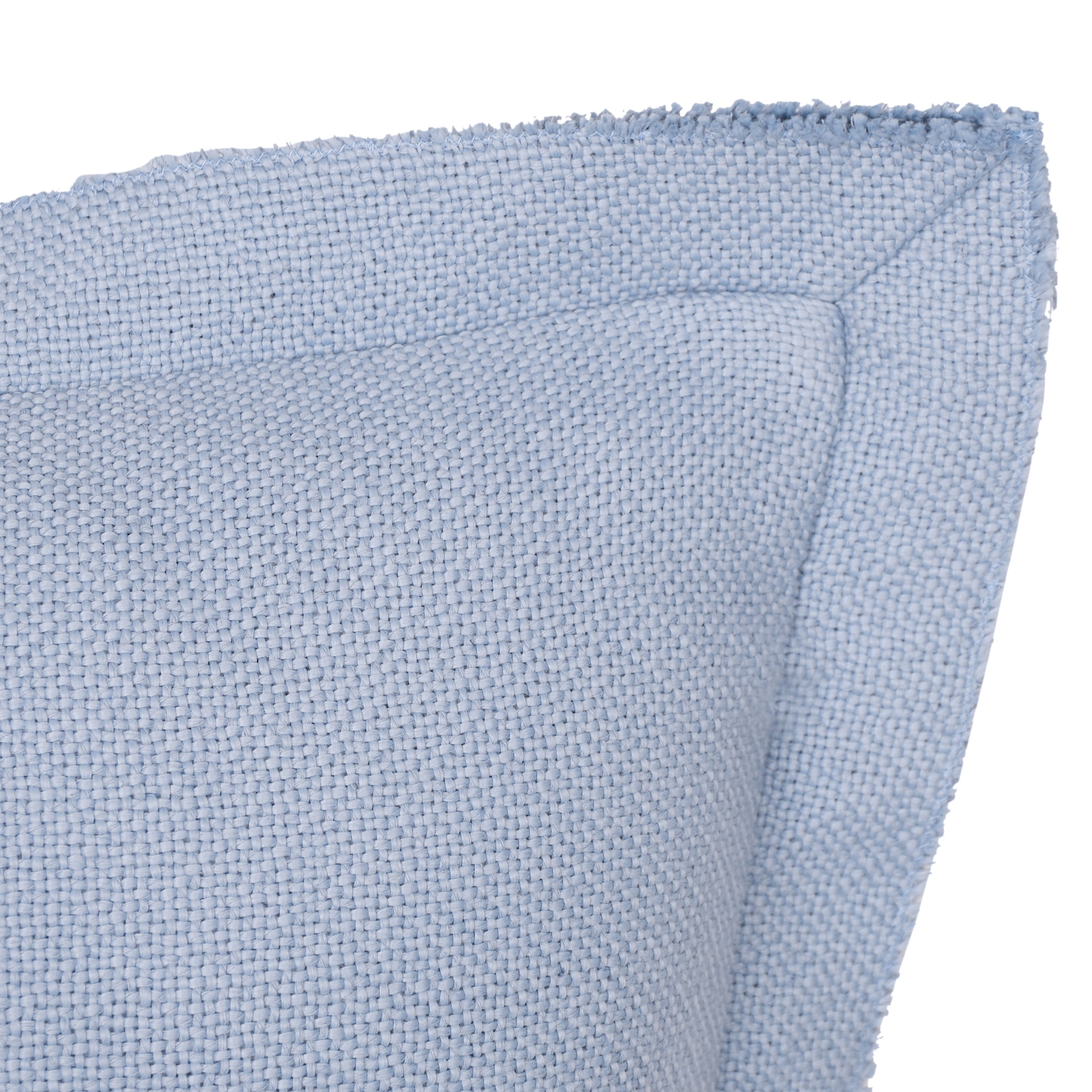 Better Homes & Gardens 24" x 24" Blake Bi-Flange Throw Pillow Cover, Blue Silver