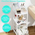 thumbnail image 3 of Carrito organizador de maquillaje HaPirm con 4 cajones y ruedas, 3 of 9