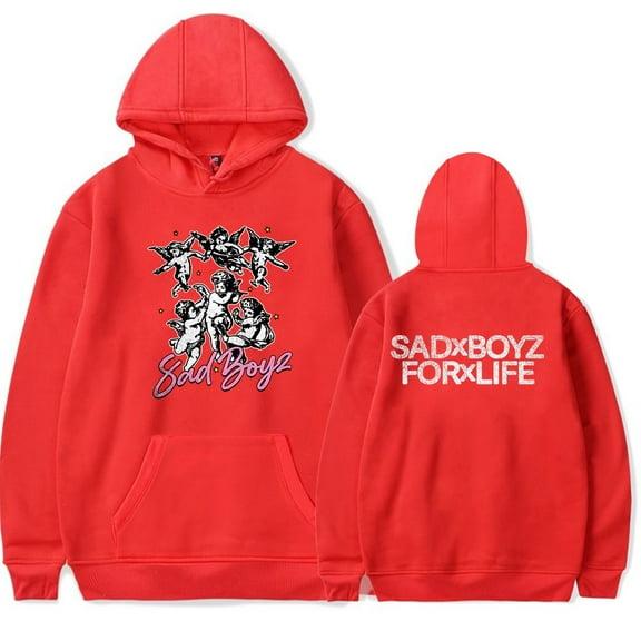 Junior H Sad Boyz For Life Hoodie Merch For Men/Women Unisex Long Sleeve Sweatshirt Hooded Pullover Streetwear