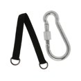 thumbnail image 1 of 2pcs Hamac D Forme Mousqueton Crochet Boucle Extérieure Durable Solide Cordons, 1 of 8