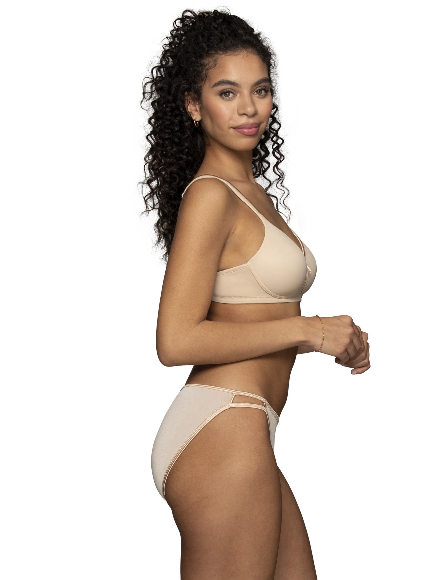 Vanity Fair Lingerie Women's Body Shine Full Coverage Underwire Bra, Style 75298