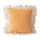 thumbnail image 2 of Funda de almohada de terciopelo holandés para mesita de noche, cojín de encaje para la espalda, relleno suave, adecuada para mesita de noche, sofá y cojín de suelo, soporte lumbar decorativo, almohada, 2 of 6