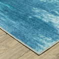 thumbnail image 2 of Oriental Weavers Sumter Washable Area Rug - SUM10 - 2' x 8' - in Blue/ Ivory - Modern Style, Non-Slip, Stain Resitant, Ultra Low Pile, Entryway, Hallway Runner Rug, 2 of 3