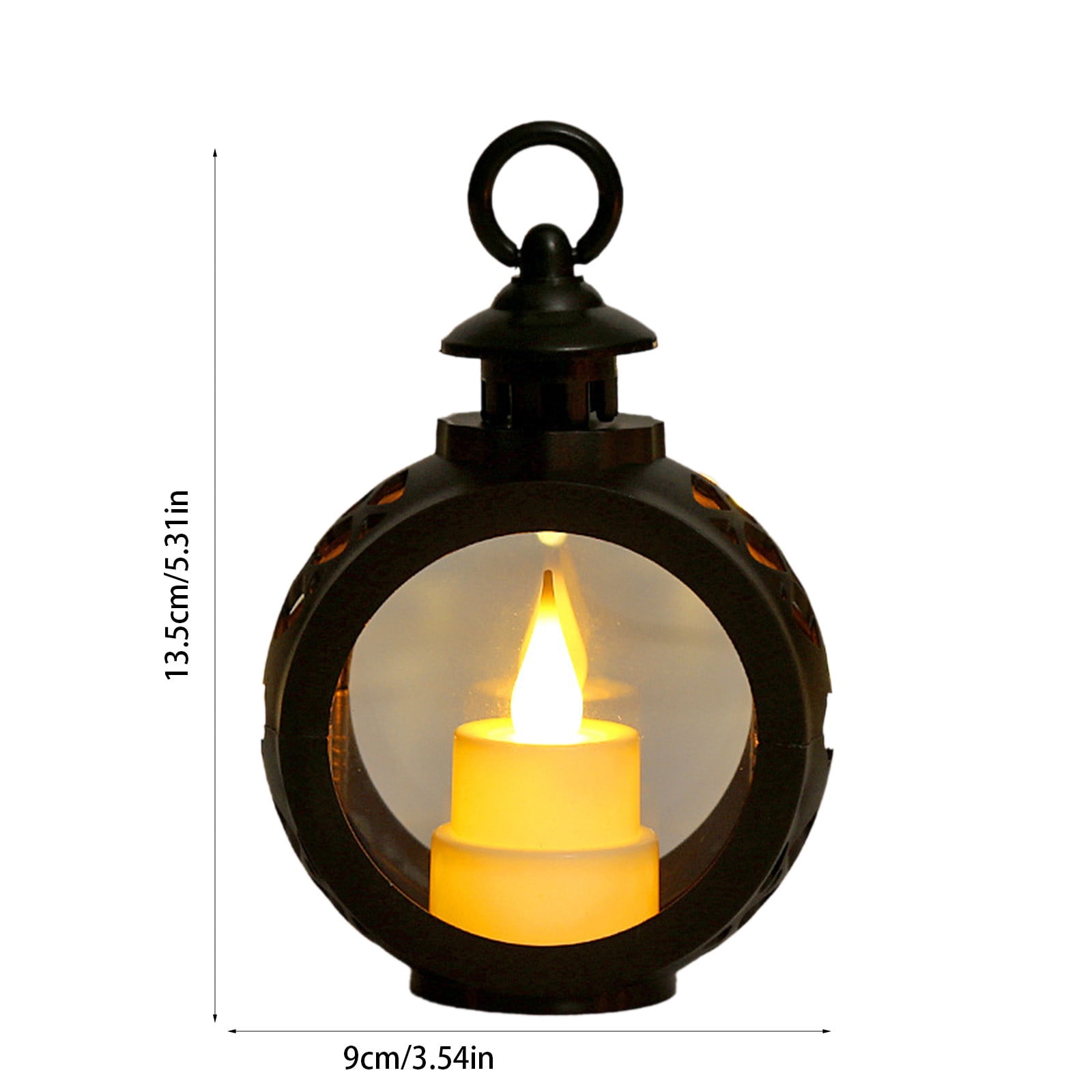 Nilvkv Christmas Lights, 2PC Christmas Lamp Electronic Candle Ambient Light Oil Lamp Candle Night Light(5.31x3.54x1.57in), Christmas Decorations