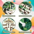 thumbnail image 4 of Green Vine Home Banner Wooden Fence Sweet Home Display Cozy Vintage Design Garden Backdrop for Home Decoration Living Room Housewarming, 4 of 9
