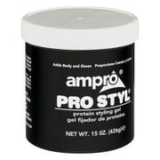 Ampro Pro Styl Protein Styling Gel, 15 oz, Moisturizing, Unisex