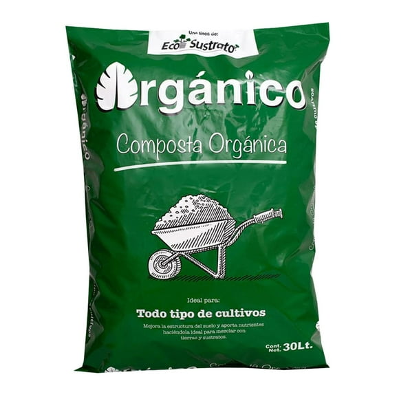 Composta Orgánica Pisumma 30 L Para Plantas