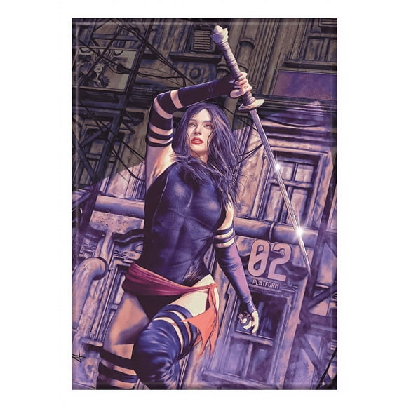 Marvel Maruaders 1 Turini Variant Psylocke Ata-Boy Magnet 2.5" X 3.5"