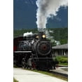 thumbnail image 2 of Steam Engine Train Pulling Wall Mural Decal by Wallmonkeys Vinyl Peel and Stick Graphic (18 in H x 12 in W, 2 of 4
