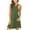 Green, variant on Aoujea Beach Dresses for Women Fashion Women Casual Sleeveless Solid Pockets Ladies Slim Dress Summer Sundress Holiday, Gift on Clearance
