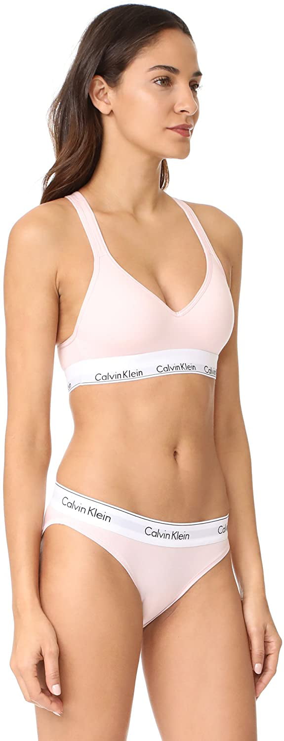 Calvin Klein Women's Push Up Plunge 000QF5145E Bras, Pink (NYMPH'S Thigh),  30B : : Fashion