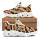 thumbnail image 1 of Zapatillas deportivas informales con estampado floral para hombre, zapatos planos transpirables, color morado, mi cuerpo, mi elección, 1 of 6