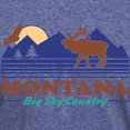 thumbnail image 3 of CafePress - Montana Big Sky Country Men's Deluxe T Shirt - Mens Tri-blend T-Shirt, 3 of 4