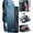 Fashion Dark Blue, variant on for iPhone Xs Max Case, RFID Blocking for iPhone Xs Max Wallet Case for Women and Men with Card Holder Zipper Wrist Strap PU Leather Protective Phone Case Wallet for iPhone Xs Max, Wine Red