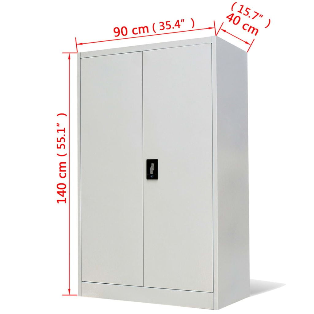 Metal Storage Cabinet, Locking Adjustable Storage Cabinet for Garage Office
