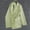 *Green, variant on ClodeEU Women's Double Breasted Blazer, Casual Long Sleeve Open Front Suit Jacket, Solid Color Office Coat Green,Womens Plus XXXL