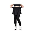 thumbnail image 2 of High Waist Womens Skirted Leggings Solid Color Lightweight and Breathable Yoga Legging with Skirt, 2 of 5