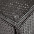 thumbnail image 5 of Muse & Lounge Co. Fields Outdoor Patio End Table in Gray PE Wicker / Rattan, 5 of 9