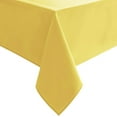 thumbnail image 1 of Yellow Tablecloth for Rectangle Tables - Waterproof and Spillproof Washable Fabric Table Cloth for Dining Room Kitchen Party, 60 x 102 Inch, 1 of 5