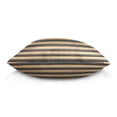 thumbnail image 2 of Brown Stripes 16x16 Inch Plush Velvet Pillowcase Double Sided Print, Hidden Zipper, 2 of 7