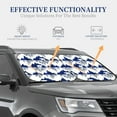 thumbnail image 4 of Fotbe Cartoon Iceberg Polar Bear 2-Piece Car Windshield Sun Shade | Sun Blocker for Car Windshield | Foldable Automotive Interior Accessories for Sun Protection-Small, 4 of 6