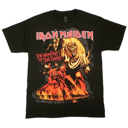 Iron Maiden Number of the Beast T-Shirt (Best Iron Maiden T Shirts)