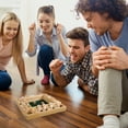 thumbnail image 5 of Hey Play 4-Player Wooden Shut The Box Game with Dice for Adults and Kids, 5 of 8
